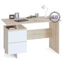 Письменный стол СПМ-19, цвет дуб сонома/белый
