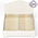 Кровать Ливерпуль 1600 с основанием цвет ясень ваниль/белый