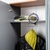 Шкаф для одежды и шкаф-пенал Октава цвет серый графит/дуб крафт золотой/зеркало