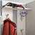 Шкаф комбинированный и обувница с вешалкой для верхней одежды Ника цвет ясень анкор светлый