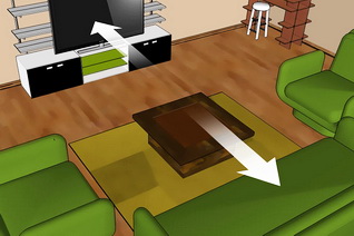Как рассчитать расстояние от телевизора до дивана