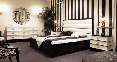 Спальня в элегантном стиле арт-деко